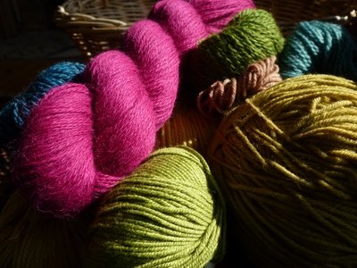 Knitting Yarn from Ida's House.