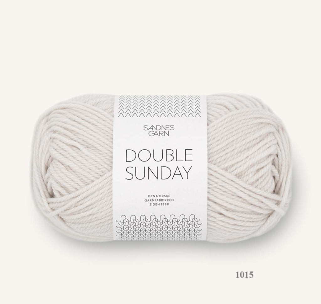 1015  Double Sunday by Sandnes Garn from Ida's House Wool shop UK.