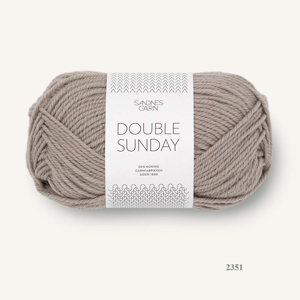 2351 Double Sunday by Sandnes Garn from Ida's House Wool shop UK.