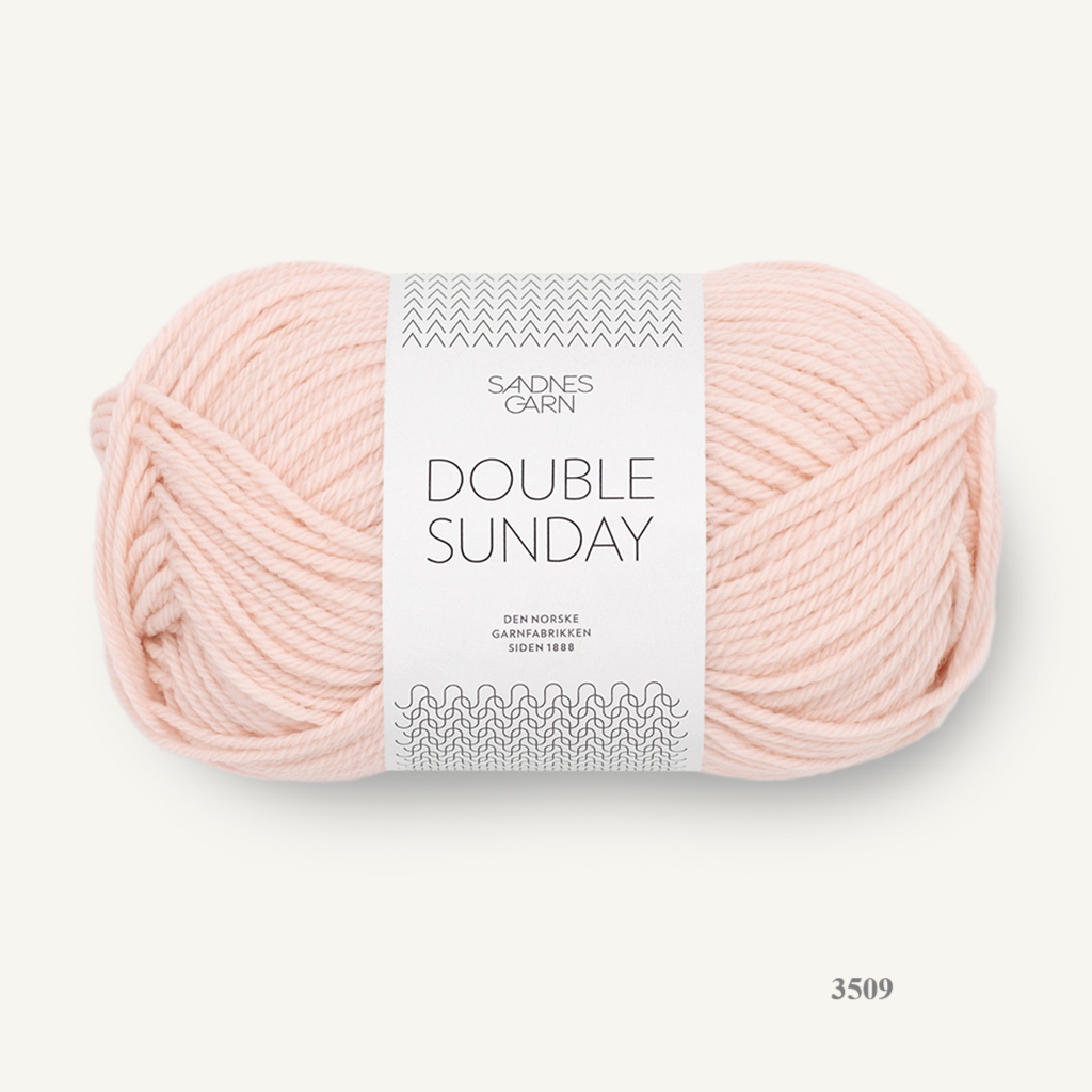3509 Double Sunday by Sandnes Garn from Ida's House Wool shop UK.