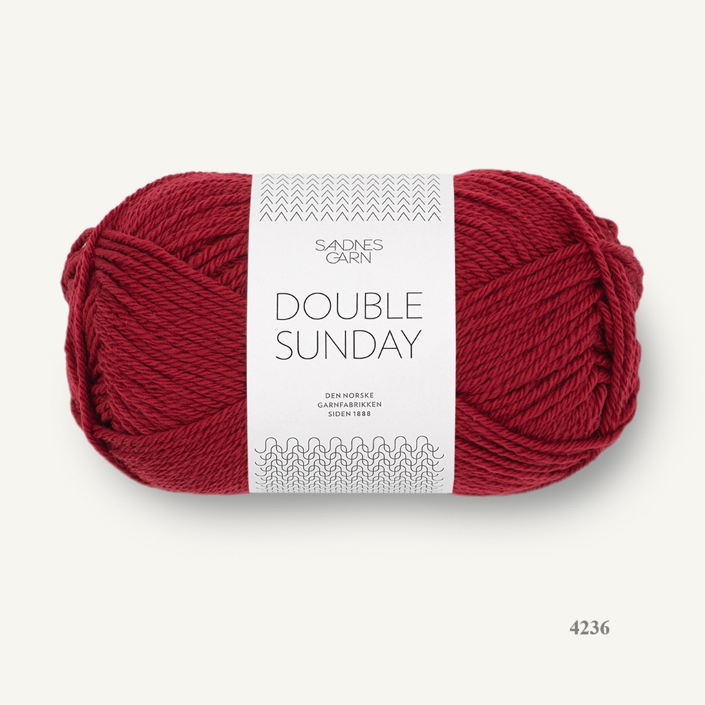 4236 Double Sunday by Sandnes Garn from Ida's House Wool shop UK.