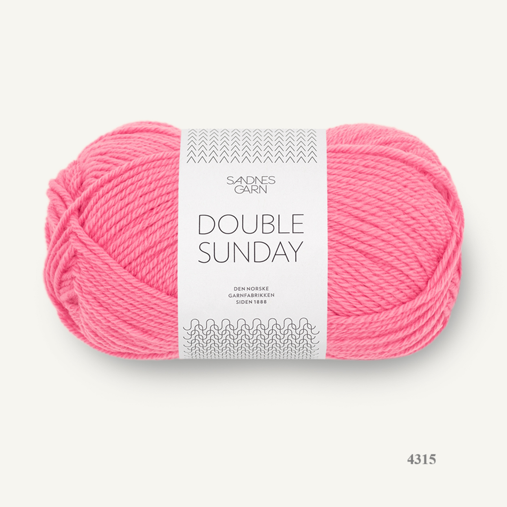 4315 Double Sunday by Sandnes Garn from Ida's House Wool shop UK.