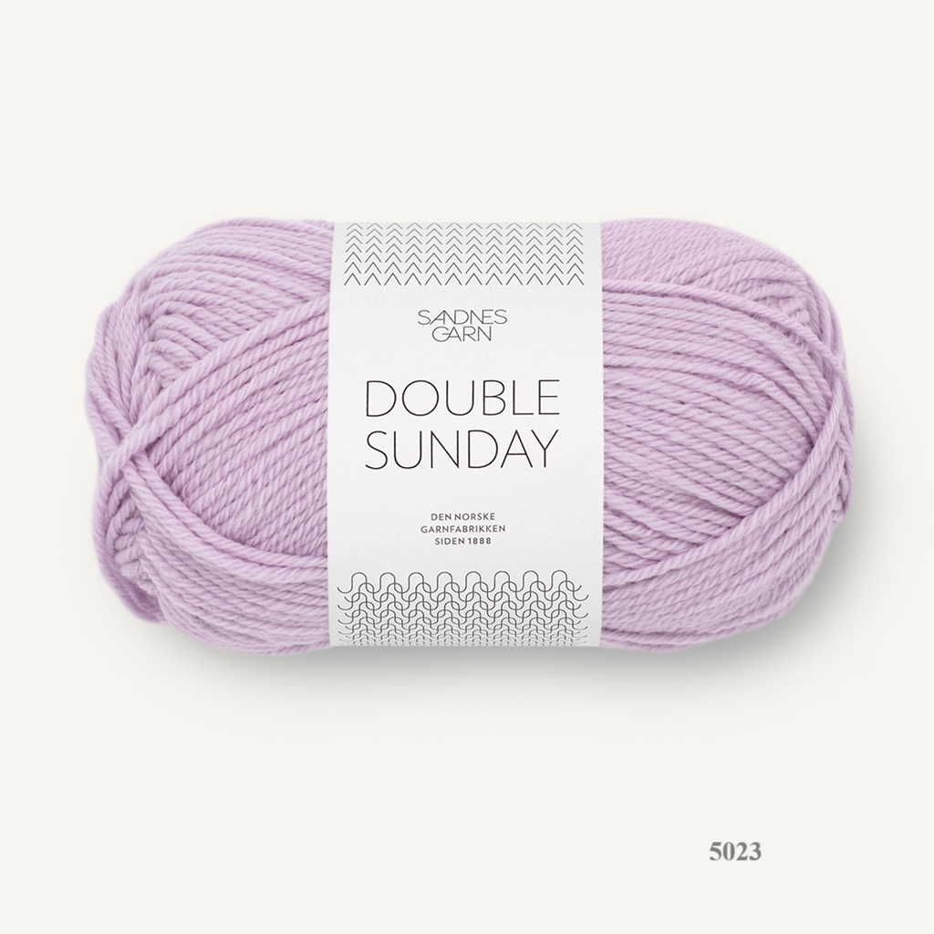 5023 Double Sunday by Sandnes Garn from Ida's House Wool shop UK.