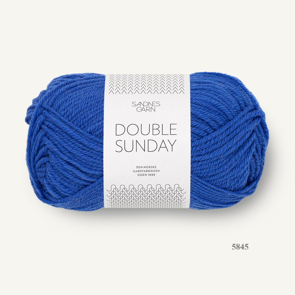 5845 Double Sunday by Sandnes Garn from Ida's House Wool shop UK.
