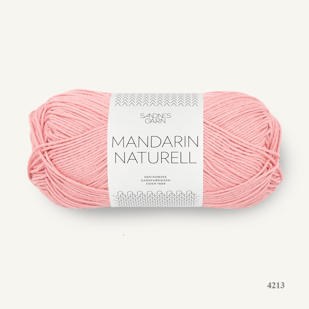 4213 Mandarin Naturell by Sandnes is available to buy in the UK from Ida's House.