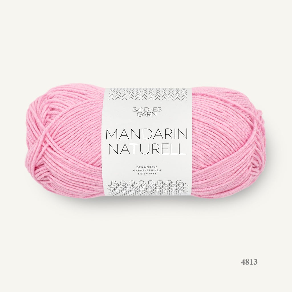 4813 Mandarin Naturell by Sandnes is available to buy in the UK from Ida's House.