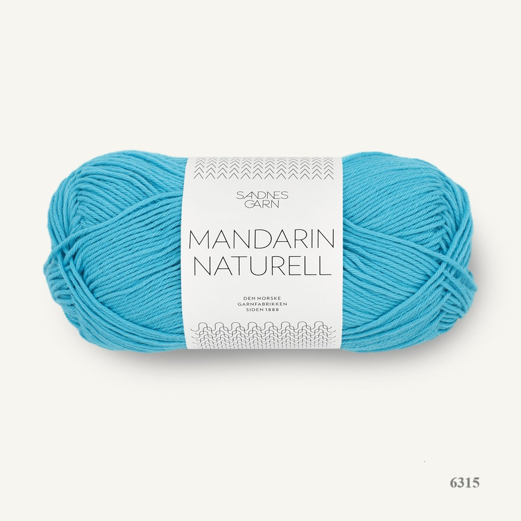 6315 Mandarin Naturell by Sandnes is available to buy in the UK from Ida's House.