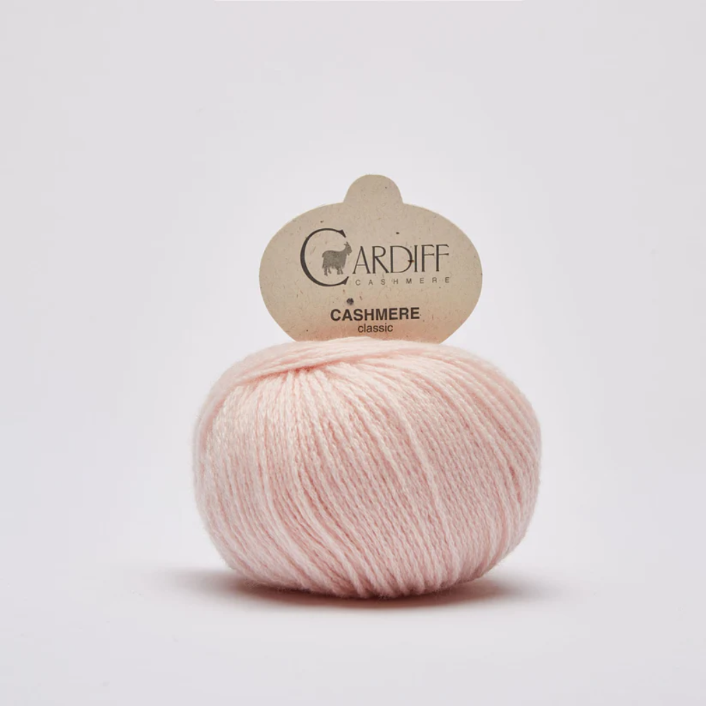 Cardiff Cashmere Classic Cameo 548 is available to buy online from Ida's House Lewes Yarn shop