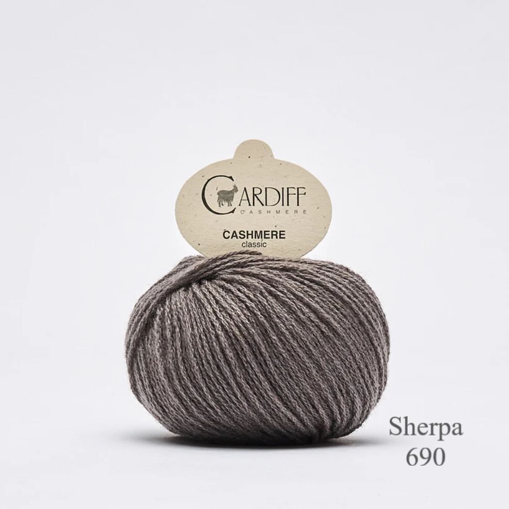 Cardiff Cashmere Classic Sherpa_690 is available to buy online from Ida's House Lewes Yarn shop