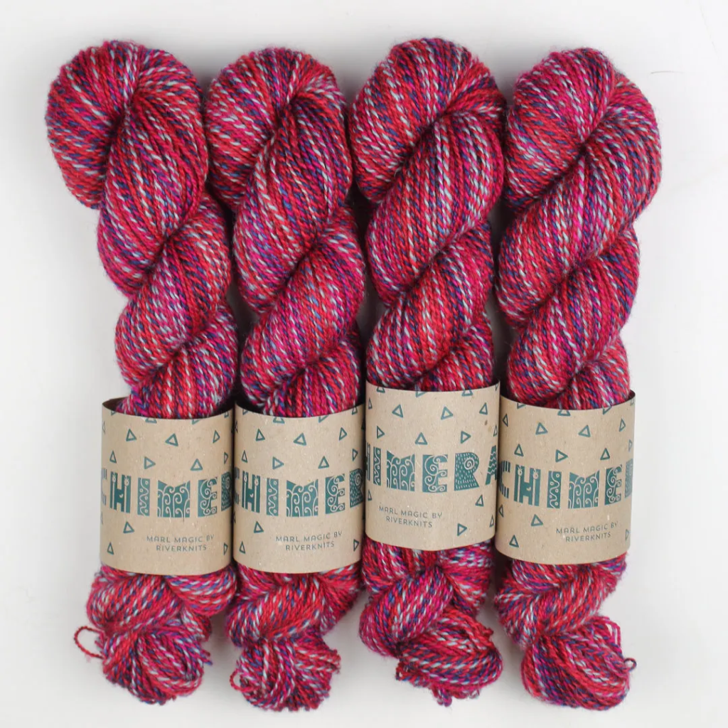 Chimera Pomegranate is available to buy online from UK wool shop Ida's House