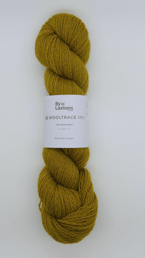 Wooltrace 4 ply_Dried Lime_is available online from Idas House