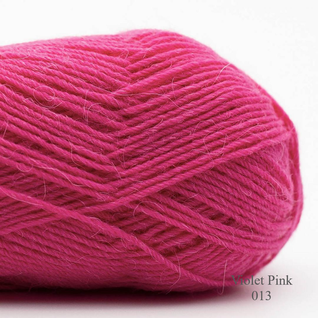 Edelweiss Violet Pink 013 is available to buy online from UK wool shop, Ida's House.