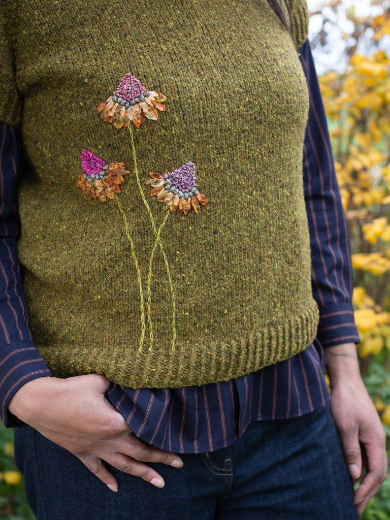 Laine Embroidery on Knits by Judit Gummlich is available to buy online from UK wool shop, Ida's House.