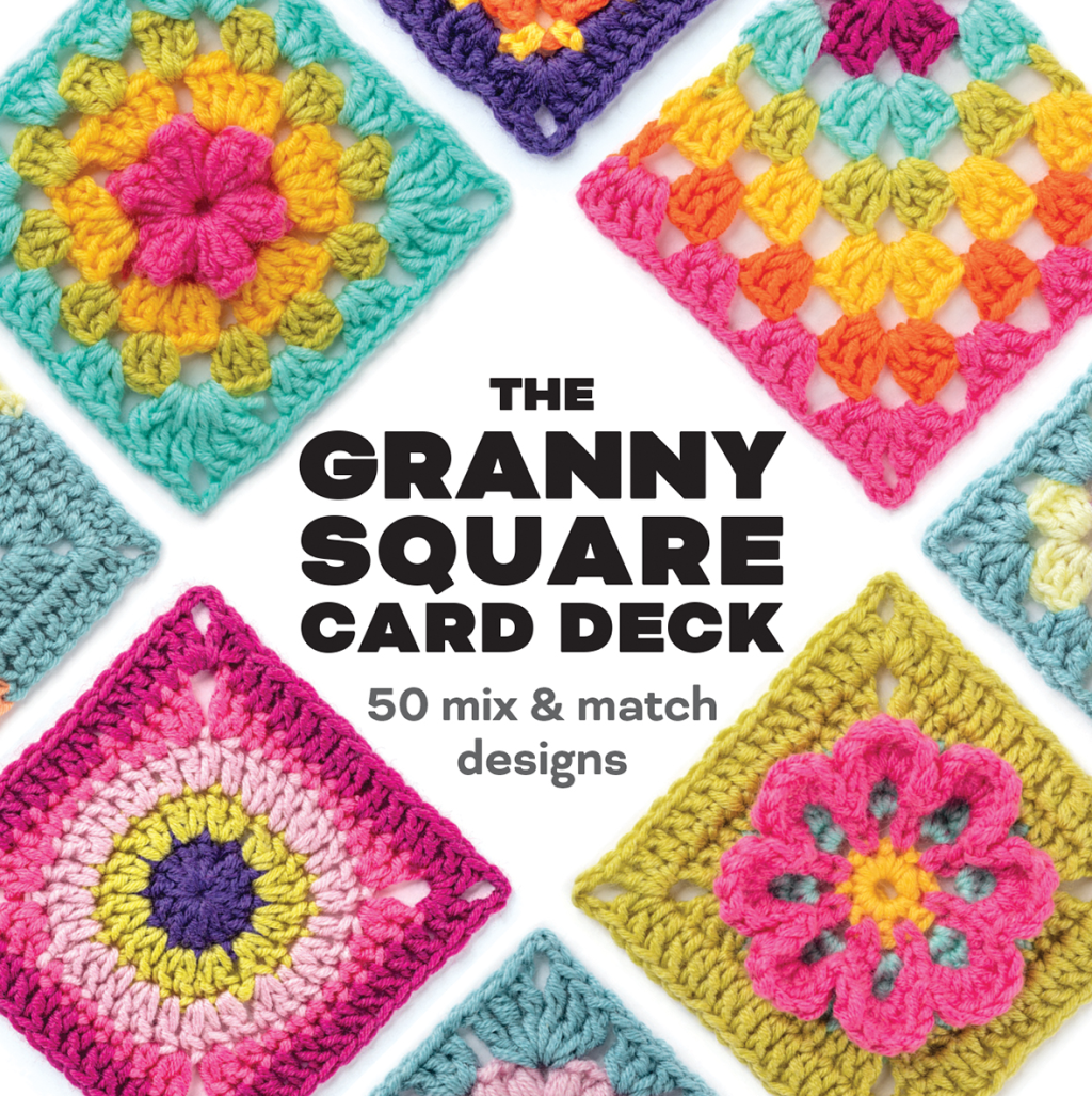 Granny Square Card Deck is available to buy online now from Ida's House
