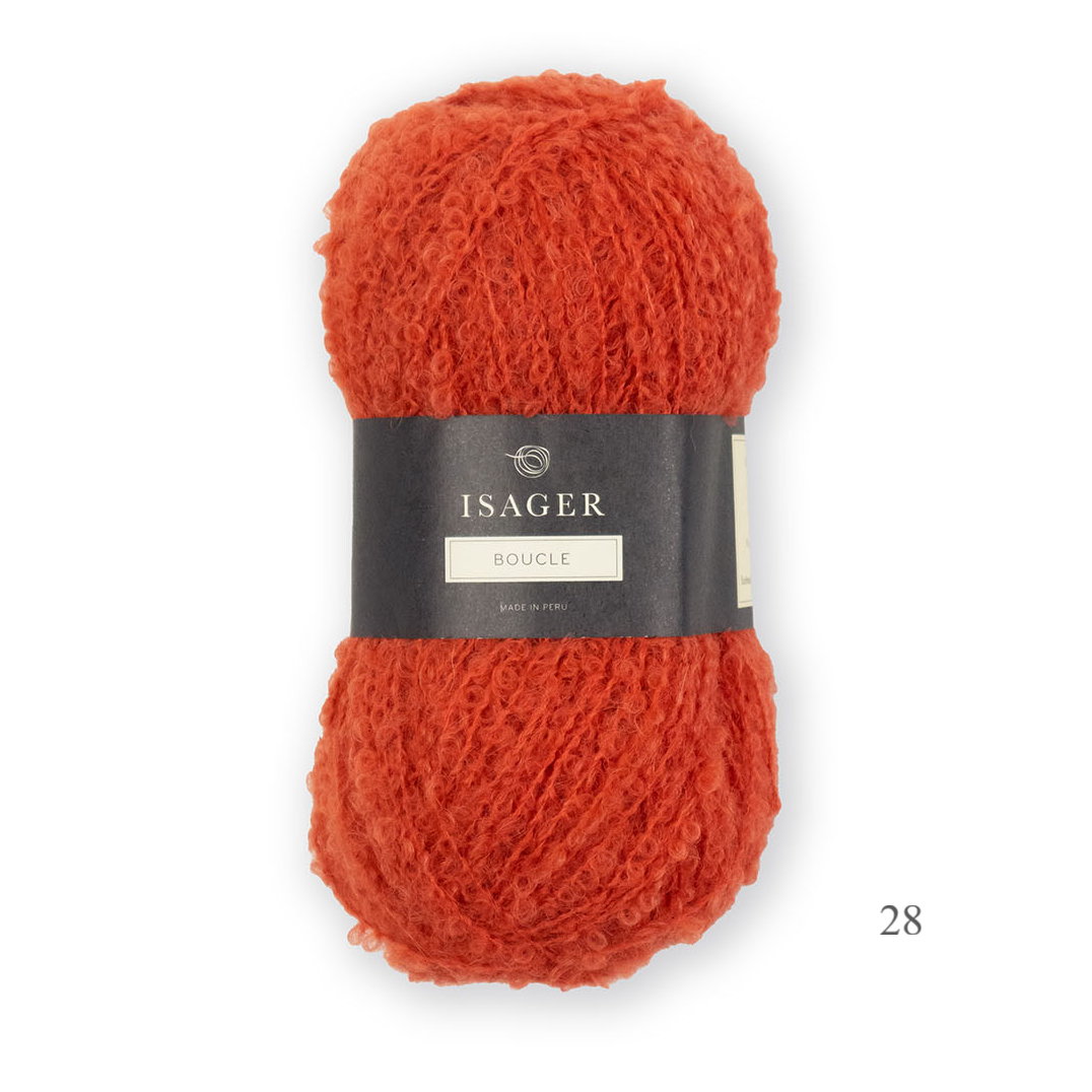 Isager Boucle yarn in 28 from Ida's House.