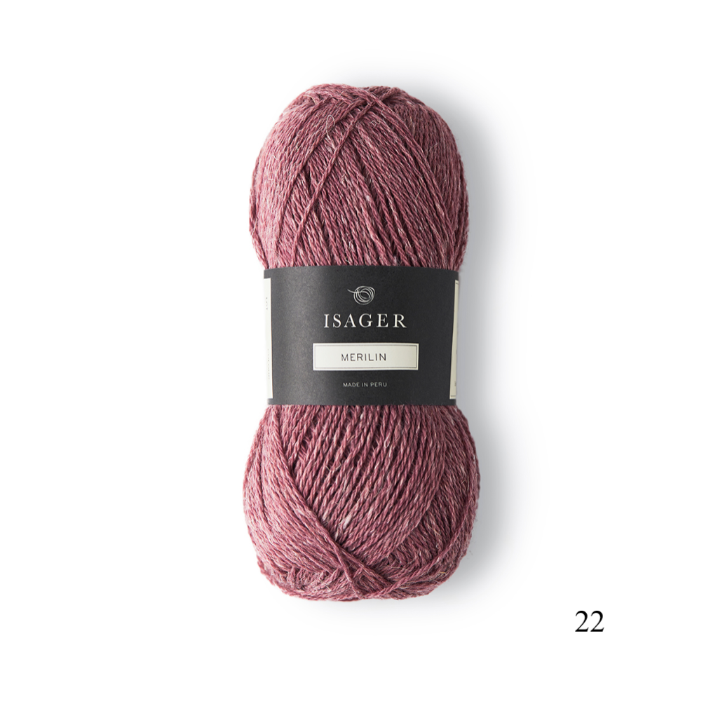 22 Isager Merilin Yarn is available to buy online from UK wool shop, Ida's House.