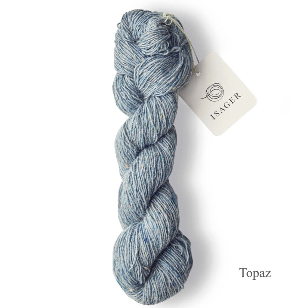 Topaz Isager Tweed yarn is available to buy online from UK wool shop, Ida's House.