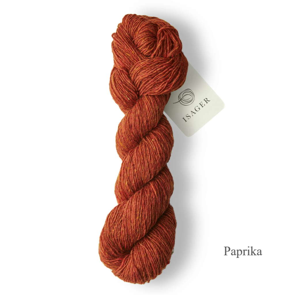 Isager Tweed Paprika is available to order online from Ida's House