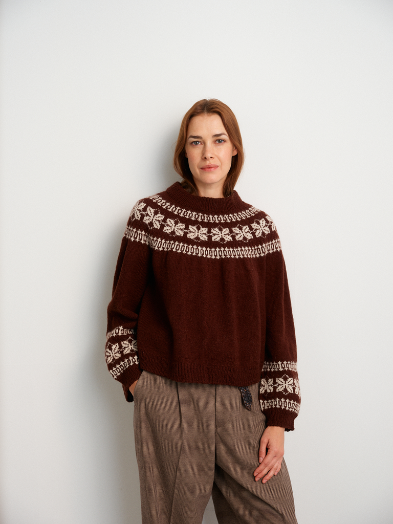 Laine 52 Weeks of Sweaters is available to order online from Ida's House Lewes based yarn shop