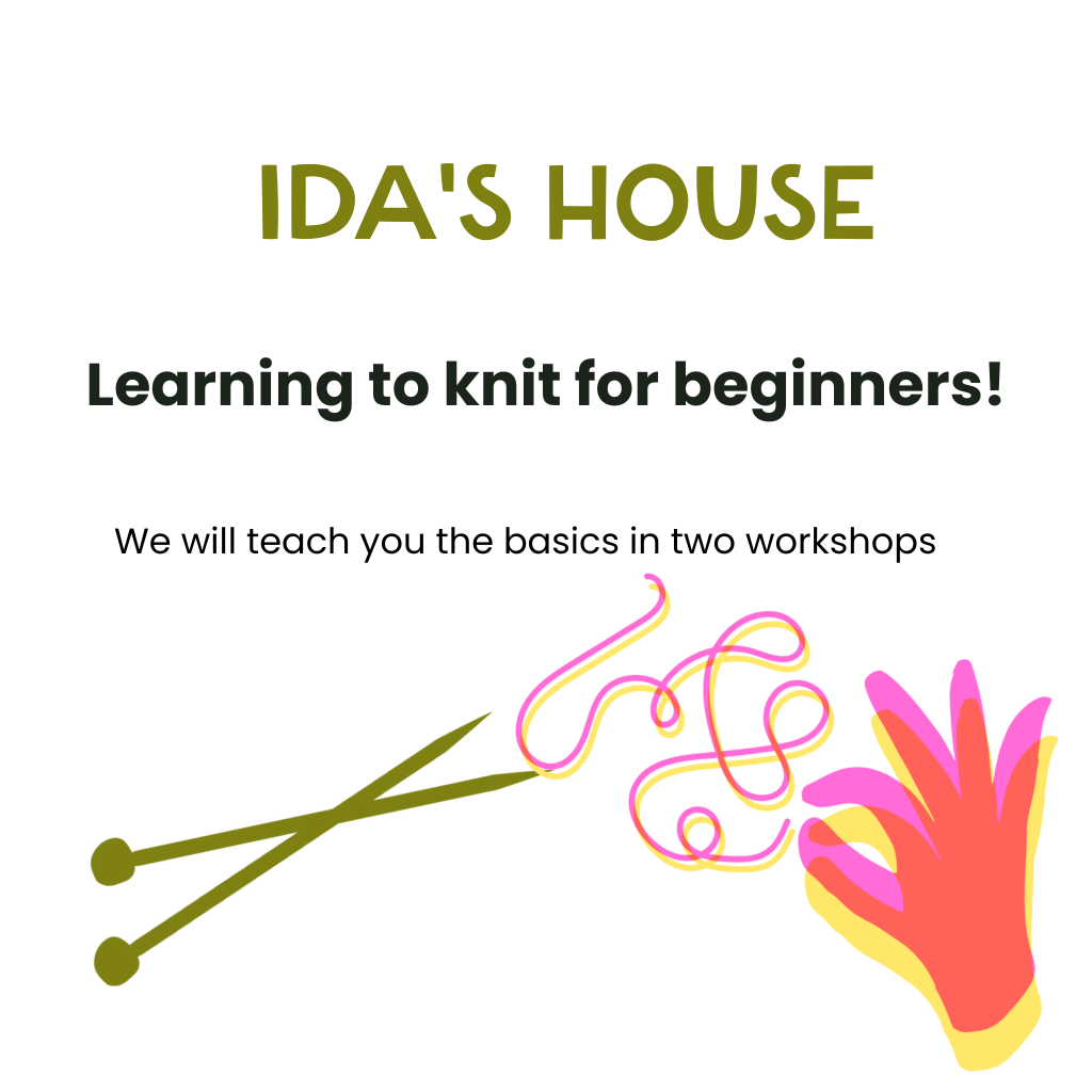 Learn to Knit in two sessions with Danni Sunshine - Workshop - 12th & 26th September