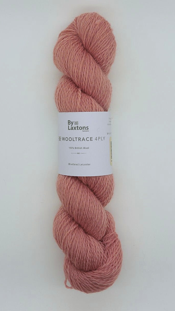 Wooltrace 4 ply_Warm Blush_is available online from Idas House