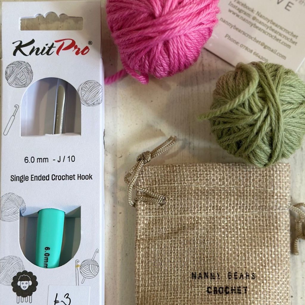 Beginner Crochet Workshop at Idas House lewes yarn shop