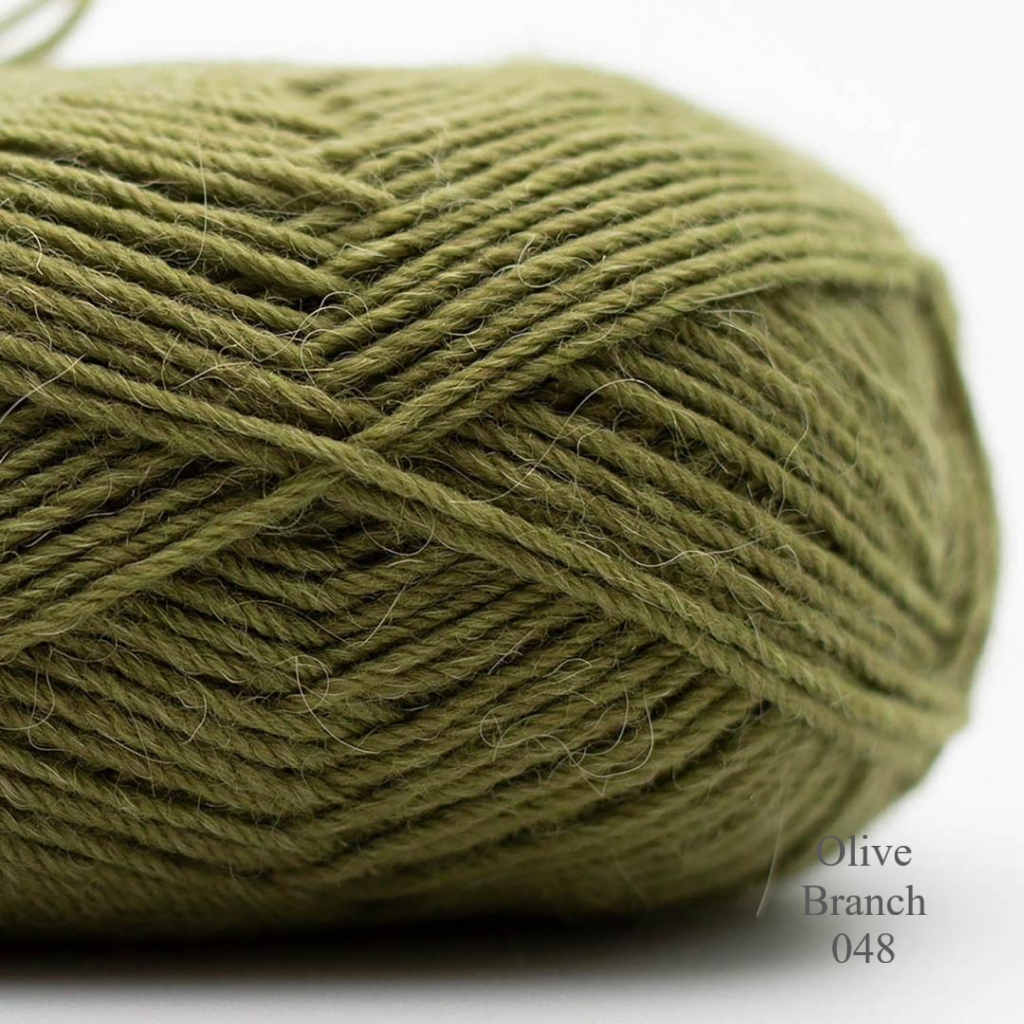 Edelweiss Olive Branch 048 is available to buy online from UK wool shop, Ida's House.