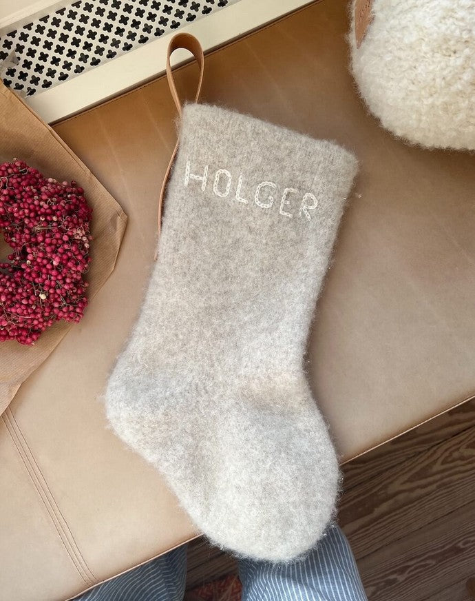 PetiteKnit Christmas Stocking Pattern - Hard Copy