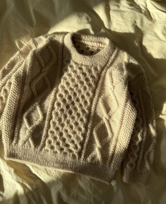 PetiteKnit Dagmar Junior Sweater Pattern - Hard Copy