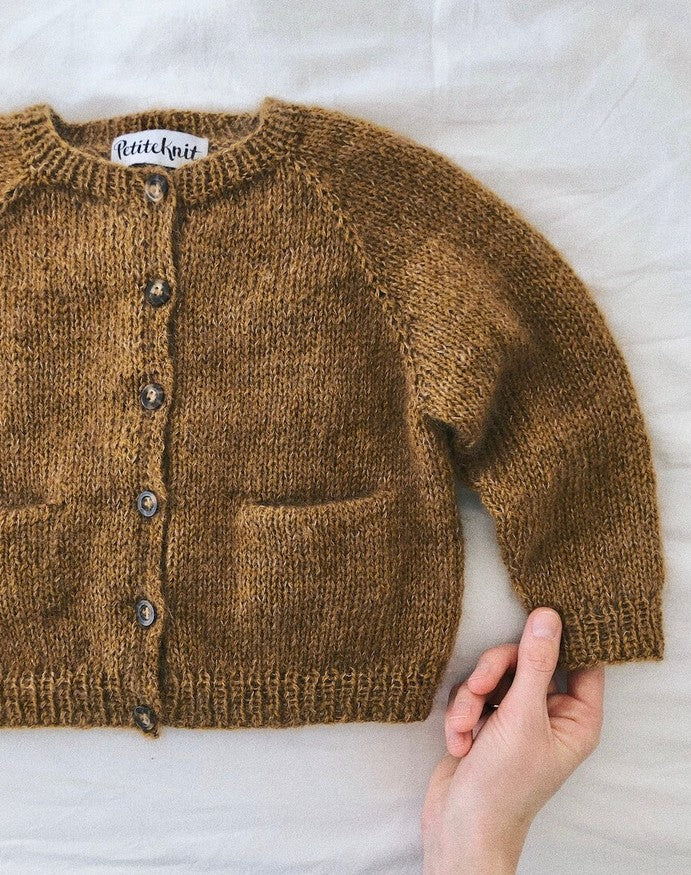 PetiteKnit Ellens Cardigan Pattern - Hard Copy
