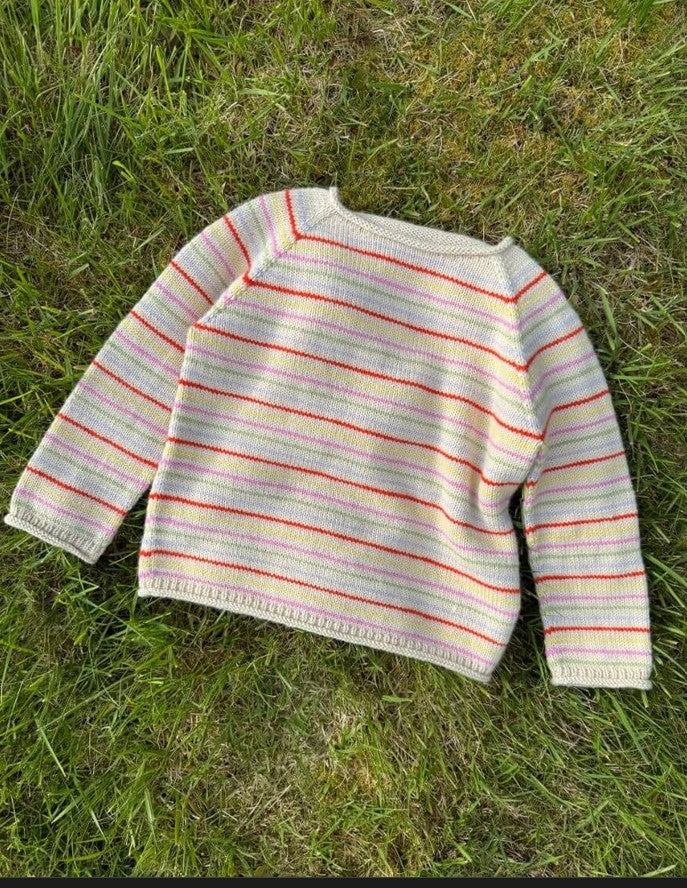 PetiteKnit Frankie Junior Sweater Pattern - Hard Copy