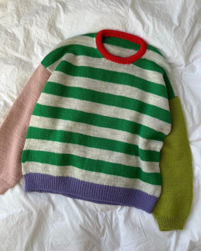 PetiteKnit Holger Men's Sweater Pattern - Hard Copy