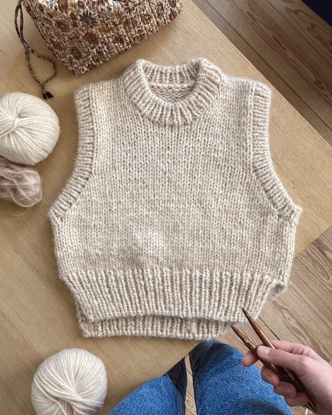 PetiteKnit Holiday Slipover Pattern - Hard Copy