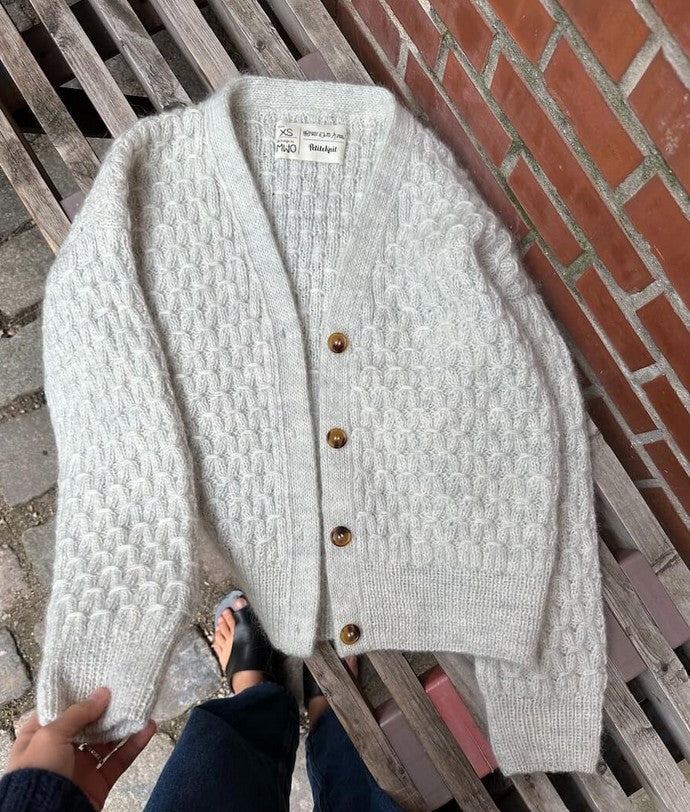 PetiteKnit Jenny Jacket V Neck Pattern - Hard Copy