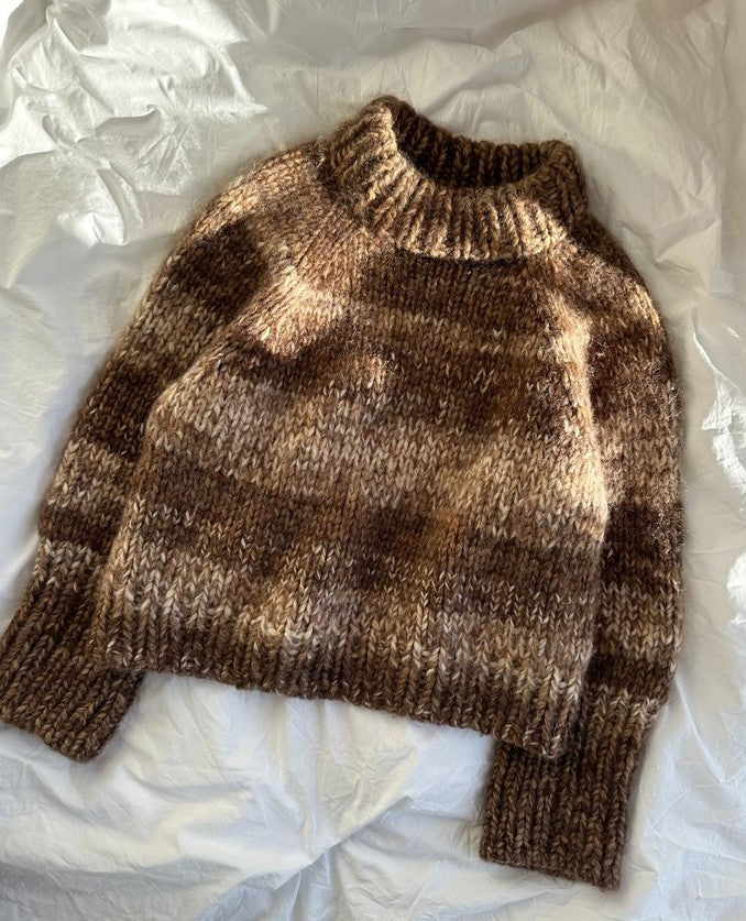 PetiteKnit Marble Sweater Pattern - Hard Copy