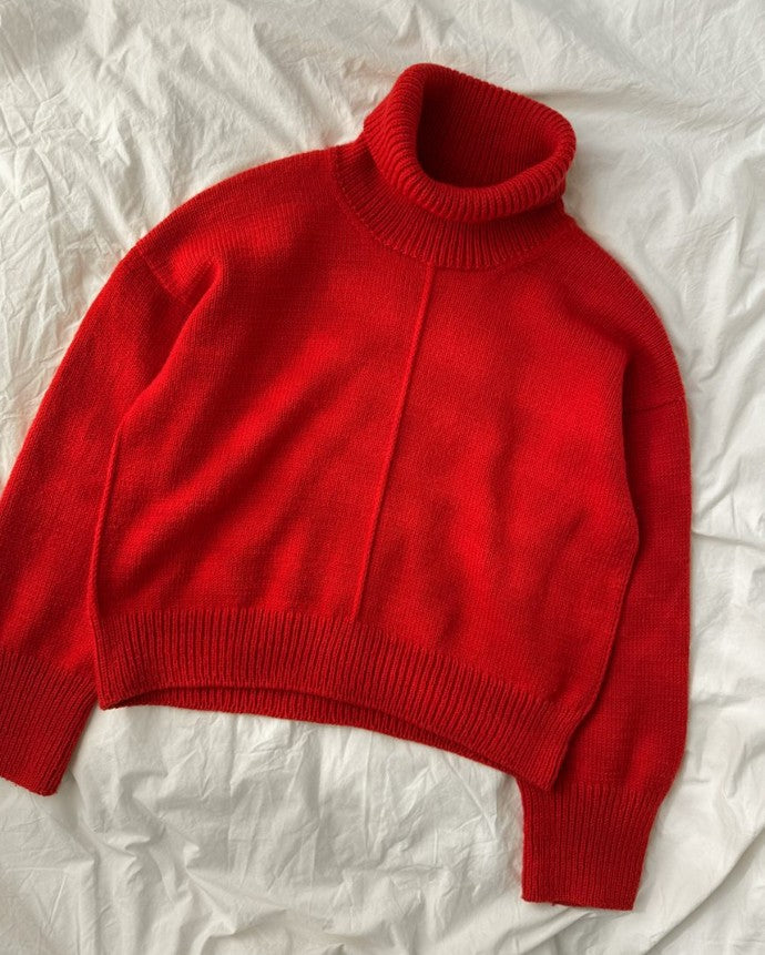 PetiteKnit Scarlet Sweater Pattern - Hard Copy
