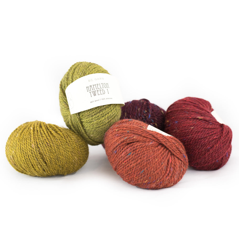 Hamilton Tweed yarn from BC Garn is available to buy online from UK wool shop, Ida's House.