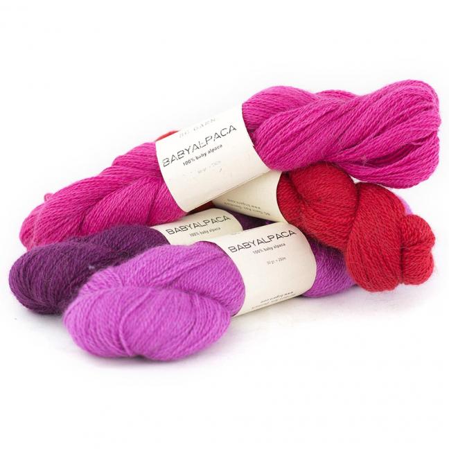 BC Garn Baby Alpaca Yarn - Light Fingering yarn is available to buy online from UK wool shop, Ida's House.