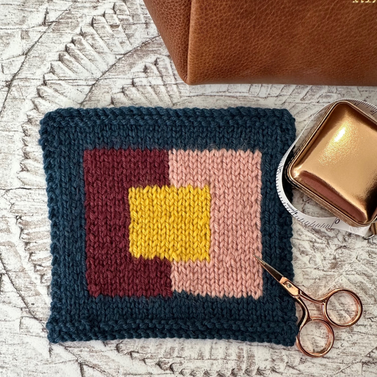 intarsia knit