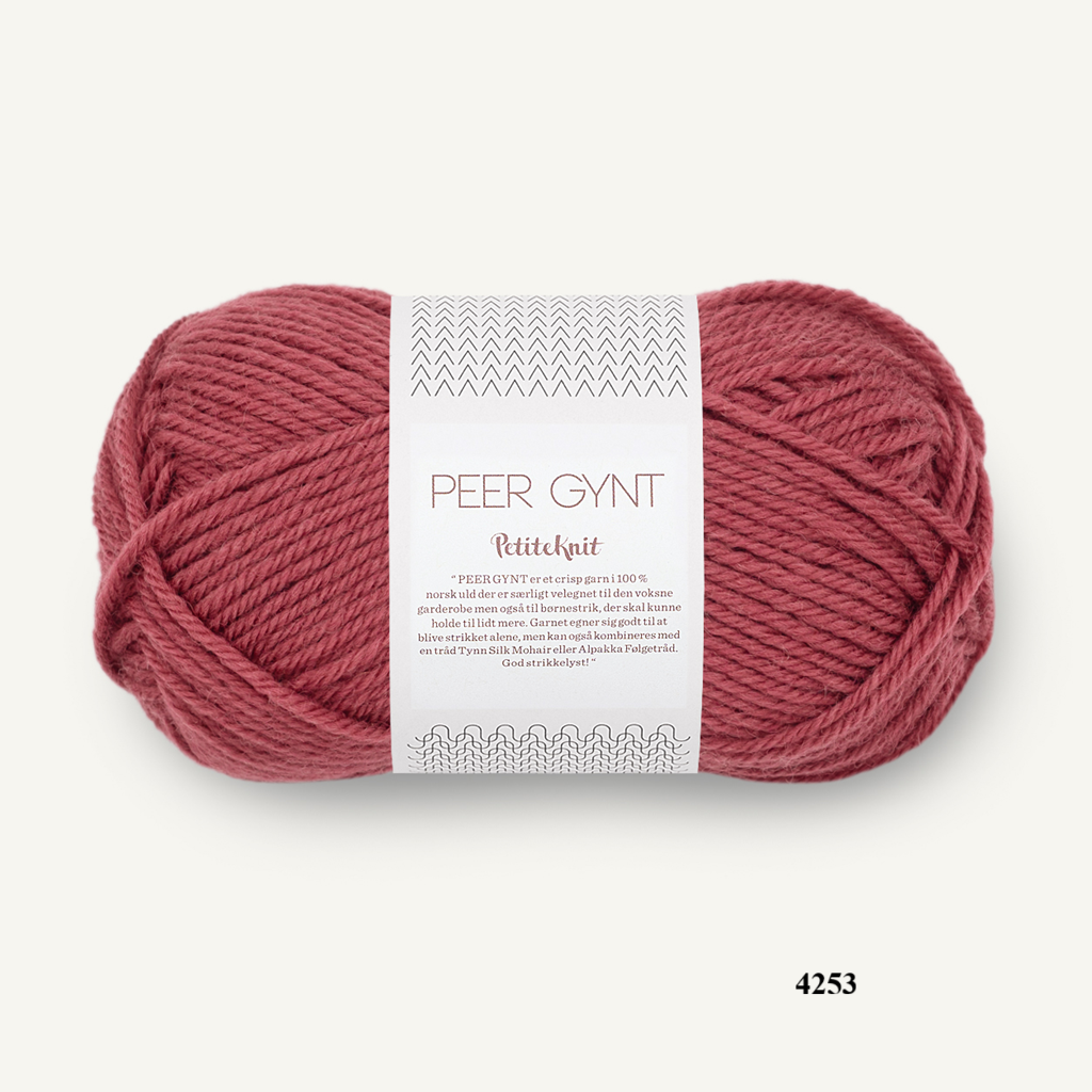 Petiteknit 4253 peer gynt by sandnes garn from Ida's House yarn shop in Lewes.