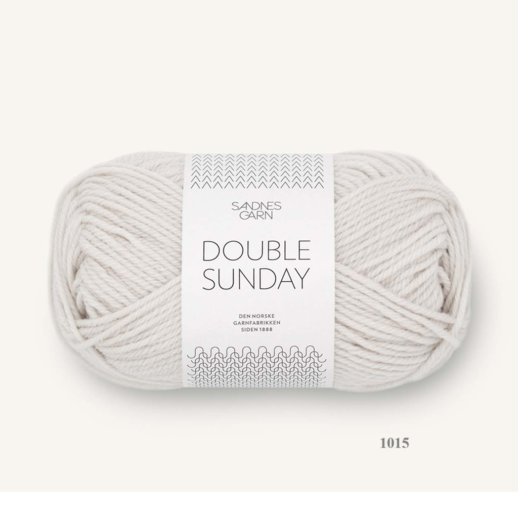 1015  Double Sunday by Sandnes Garn from Ida's House Wool shop UK.