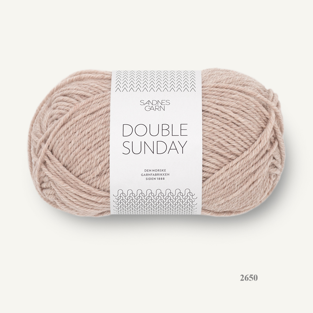 2650 Double Sunday by Sandnes Garn from Ida's House Wool shop UK.