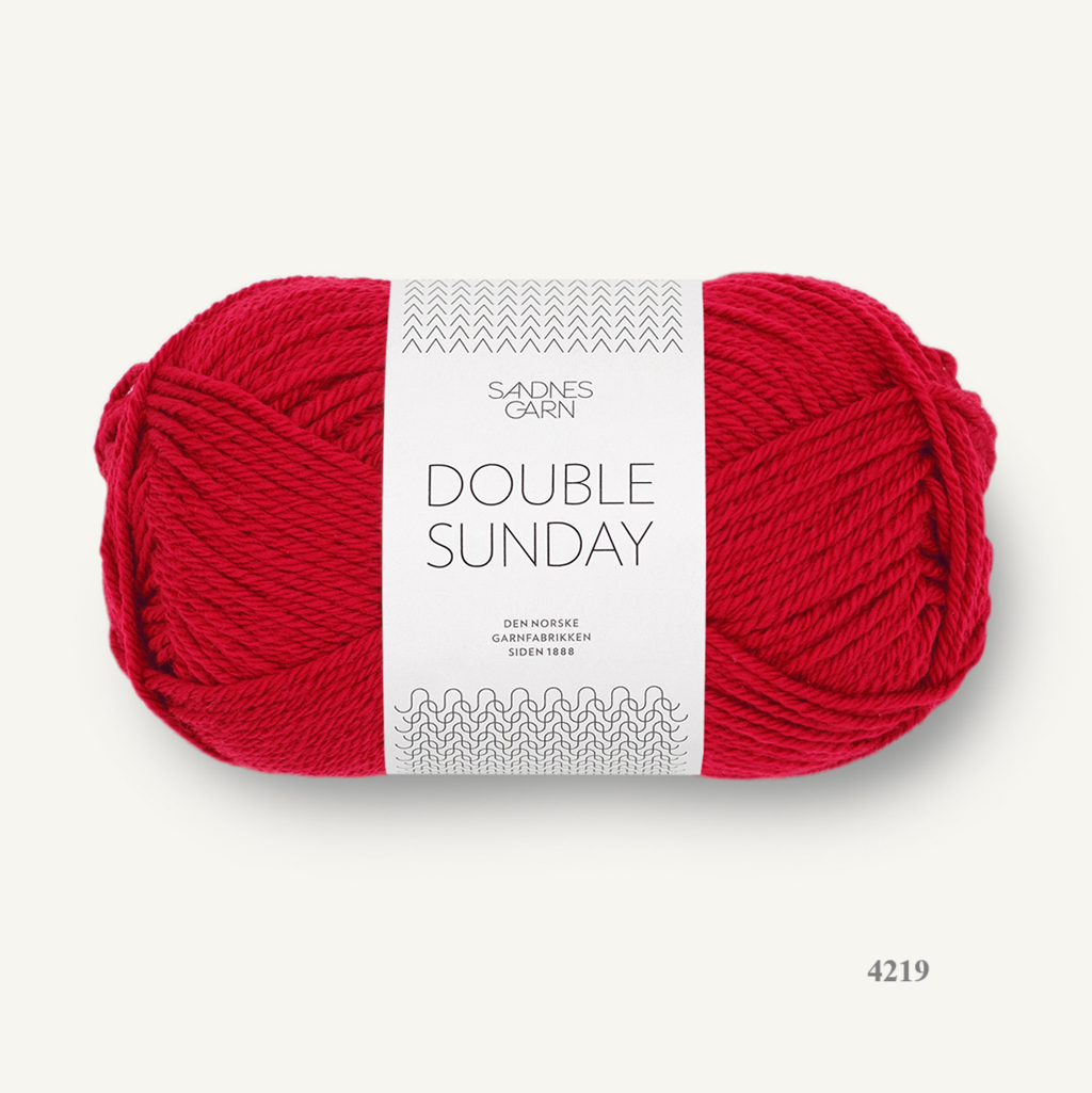 4219 Double Sunday by Sandnes Garn from Ida's House Wool shop UK.