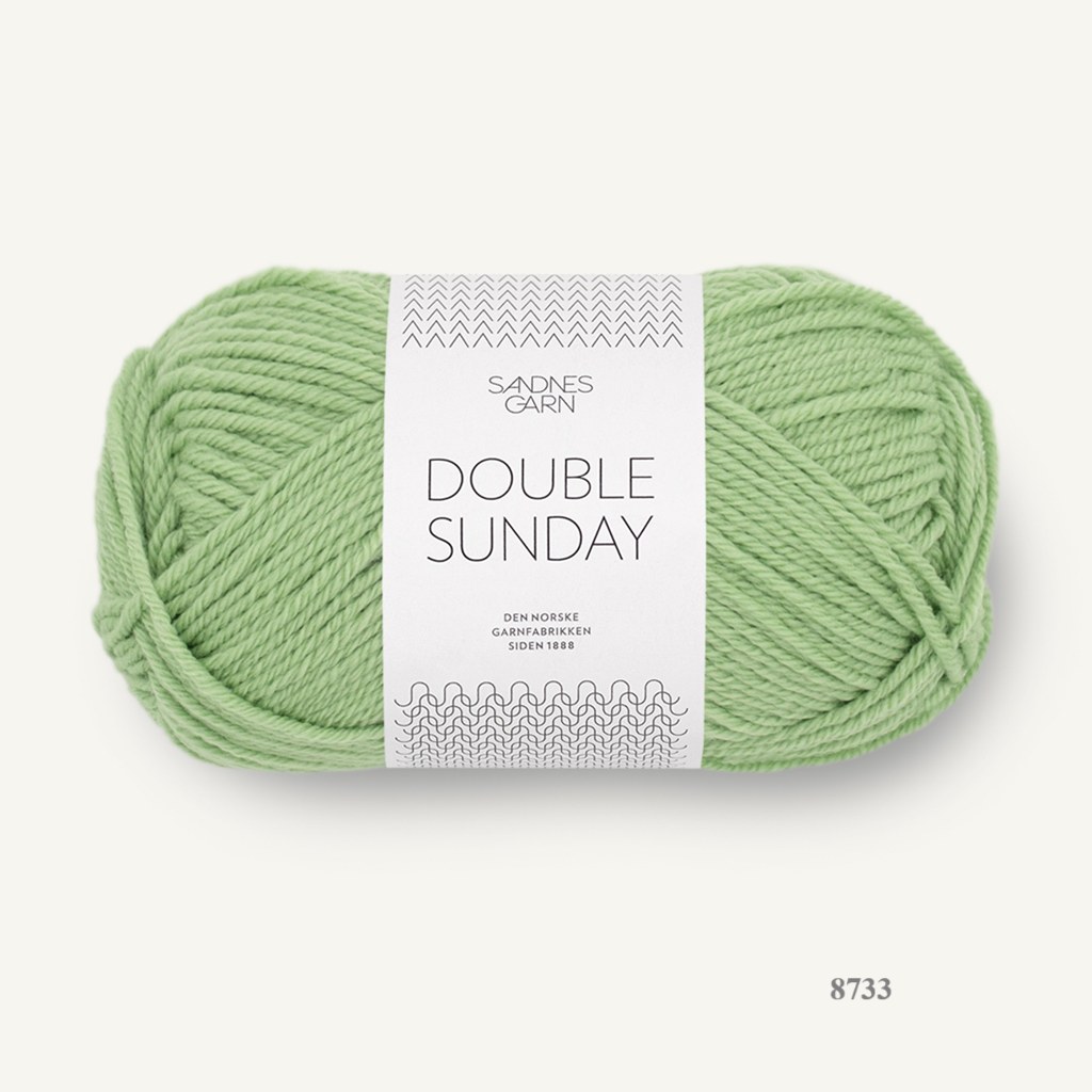 8733 Double Sunday by Sandnes Garn from Ida's House Wool shop UK.