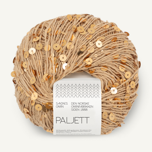 Paljett sequin yarn Sandnes Garn