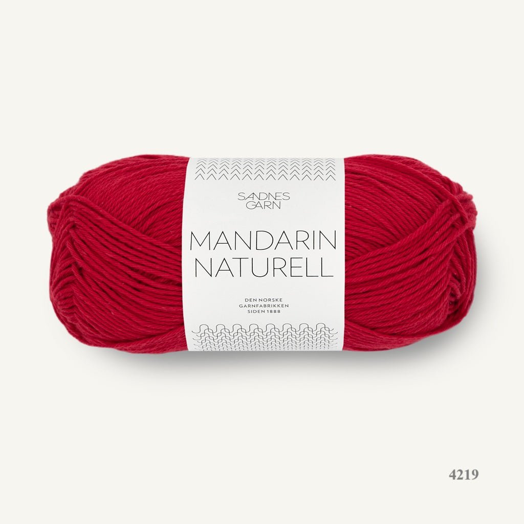 4219 Garn Mandarin Naturell by Sandnes is available to buy in the UK from Ida's House. 