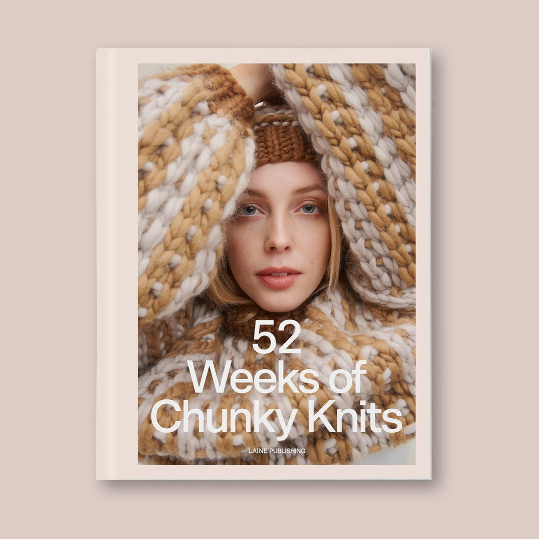 Laine 52 weeks of chunky knits is available to buy online from Ida's House uk yarshop