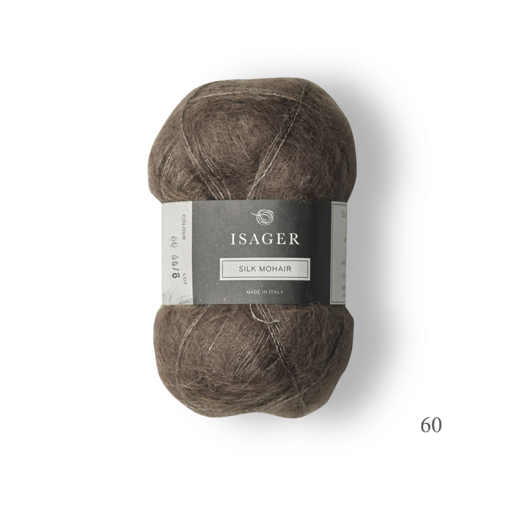 Isager Silk Mohair - Laceweight - New colours