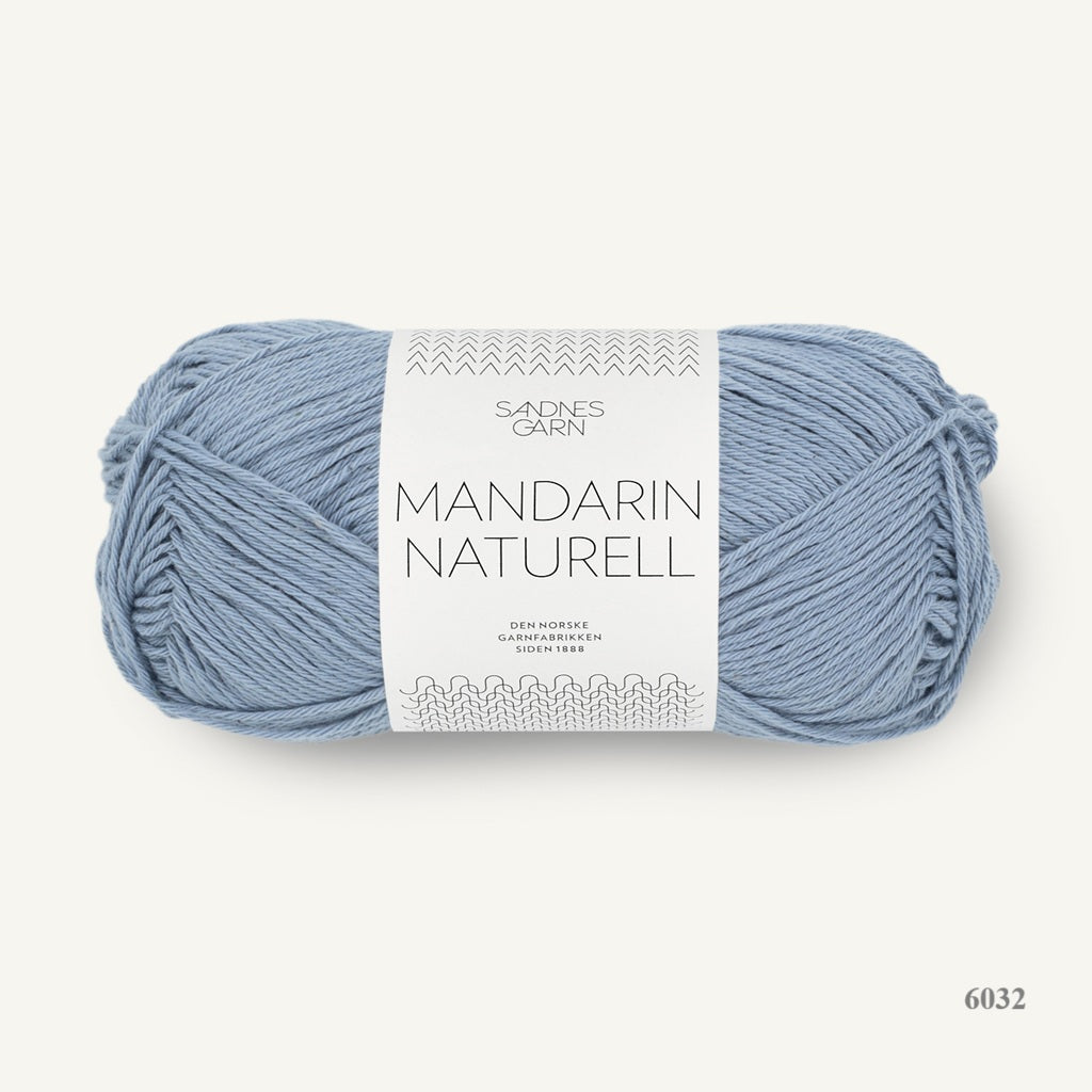 6032 Mandarin Naturell by Sandnes is available to buy in the UK from Ida's House. 