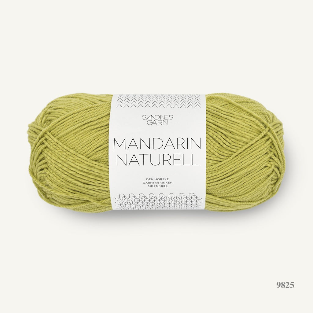 9825 Mandarin Naturell by Sandnes is available to buy in the UK from Ida's House. 